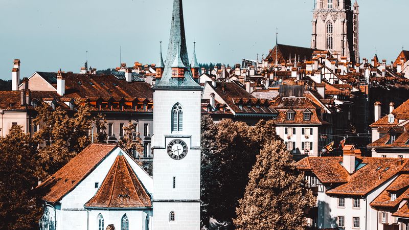 4K高清壁纸合集 复古赛博老城建筑氛围感拉满