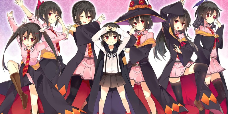 为美好的世界献上祝福！惠惠悠悠 为美好世界献上祝福 动漫少女高清壁纸