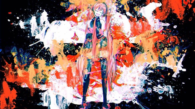 初音未来数字艺术壁纸合集