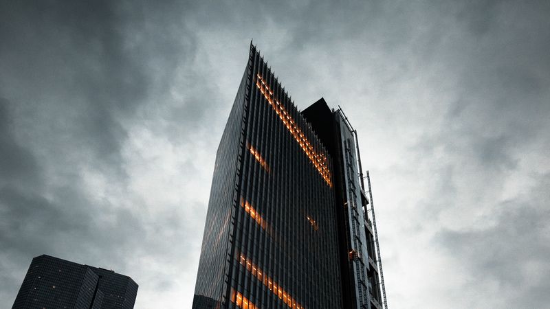 俯拍城市夜景灯光 4K高清壁纸