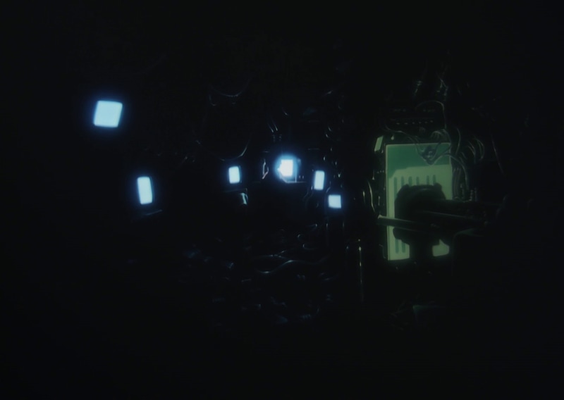 玲音深夜亮起的霓虹场景壁纸