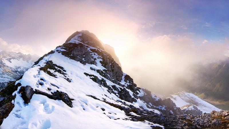 冬日雪山绝景壁纸合集