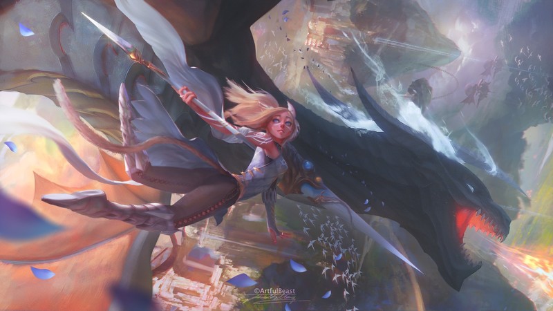 画师Paul Nong的二次元幻想插画壁纸合集