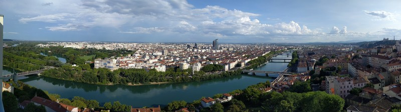 法国里昂城市高清壁纸