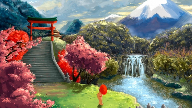 绝美春日户外山水壁纸合集