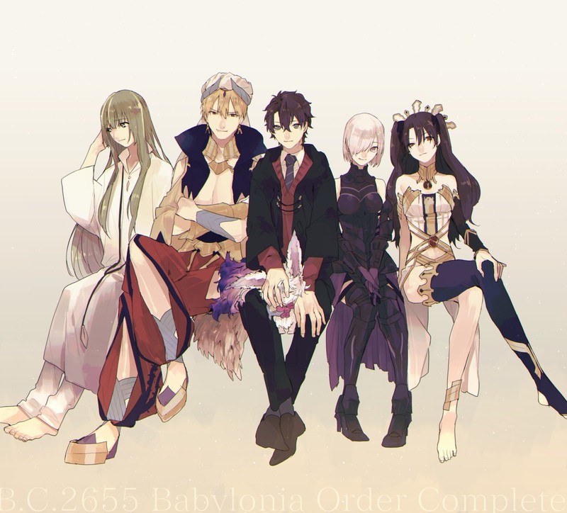 Fate/Grand Order同人壁纸合集 热门角色造型一次看