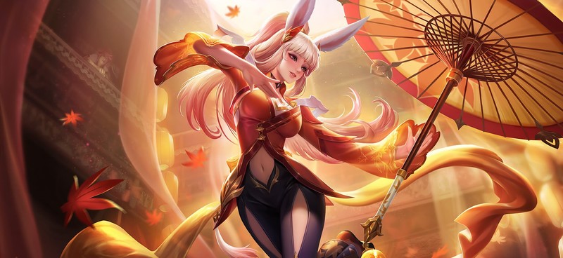 兔耳少女二次元壁纸合集