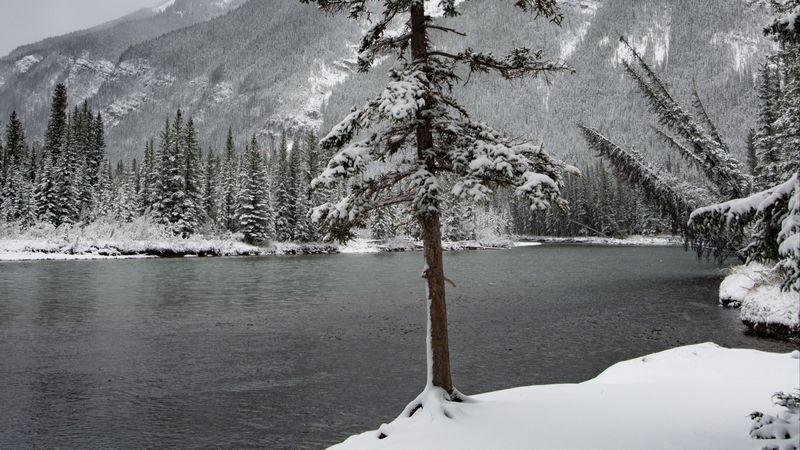 绝美山河雪景4K壁纸合集