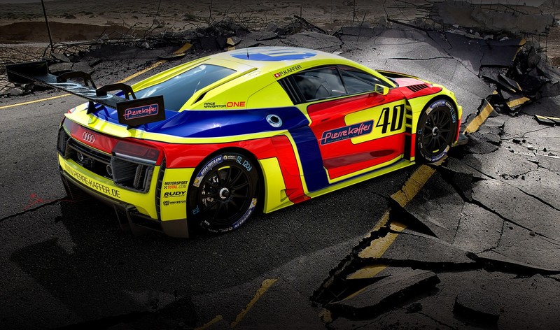 这辆奥迪R8 GT3高清壁纸太绝了！看完想立刻入手同款赛车