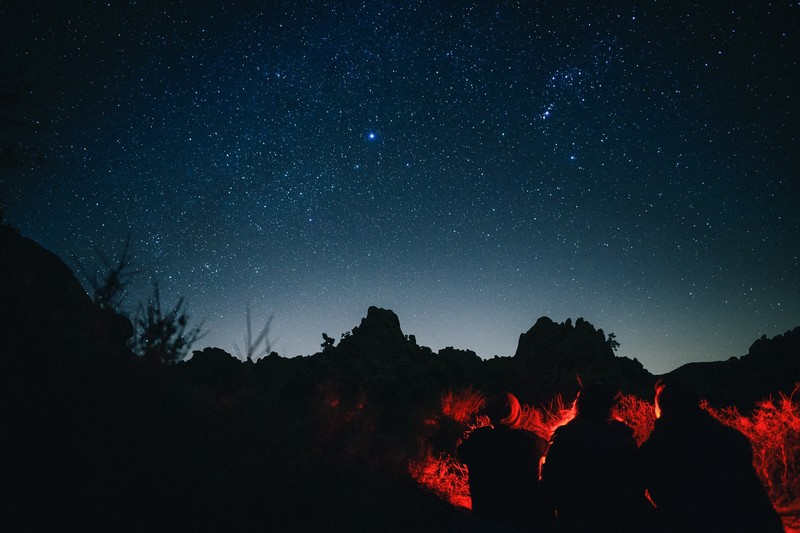 绝美星空露营剪影壁纸合集
