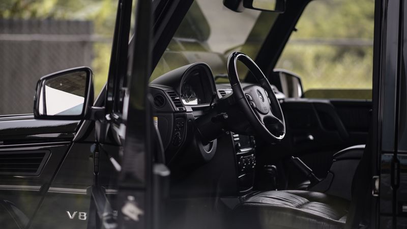 黑武士奔驰G500内饰壁纸合集