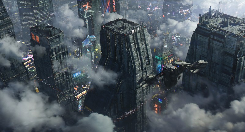 Nikita Pilyukshin 未来都市高清壁纸 超多风格赛博幻想场景任你挑