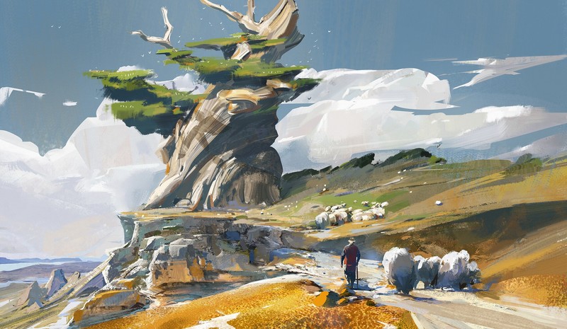 ArtStation平台风景动物类高清壁纸合集