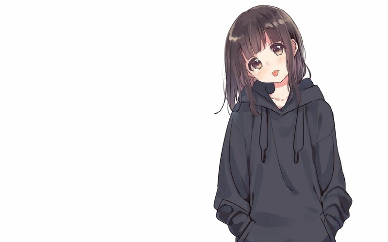 戳中XP的二次元壁纸合集！吐舌少女、萌宠应有尽有