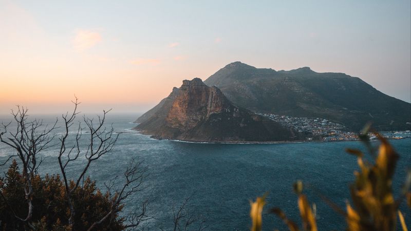 海岛城市航拍美景 4K高清壁纸