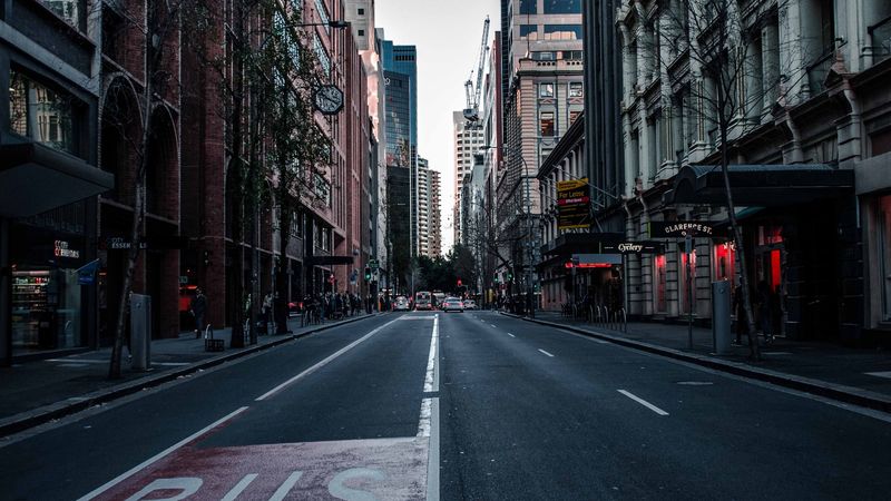 城市街道沥青建筑4K壁纸合集