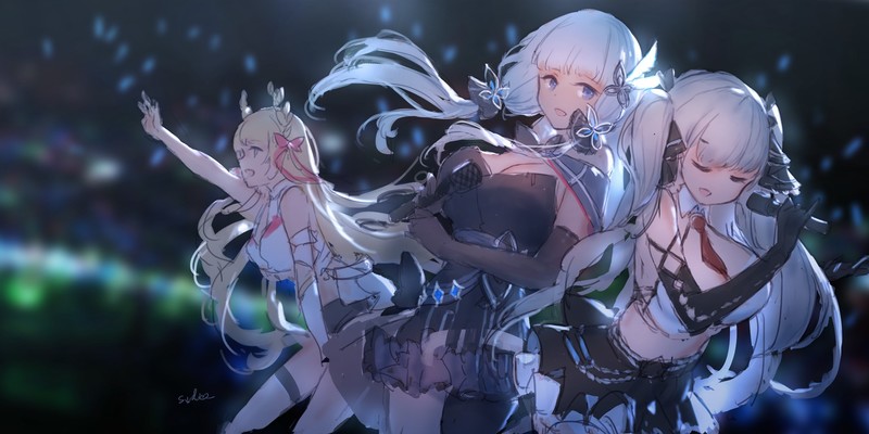 碧蓝航线美少女插画壁纸合集