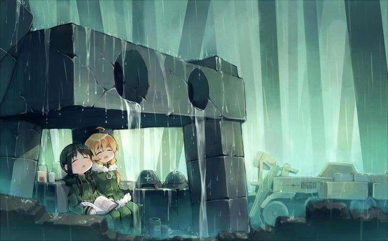 少女终末旅行 绝美二次元壁纸