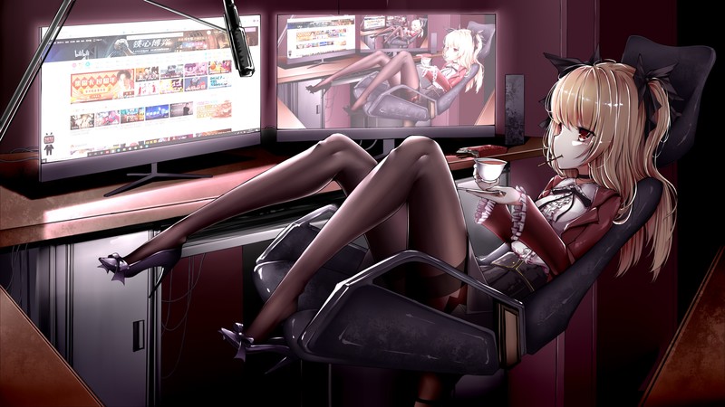 B站动漫美少女高清壁纸合集