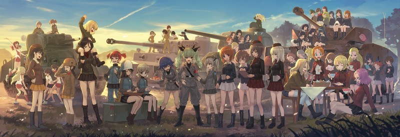 少女与战车全员高清壁纸合集