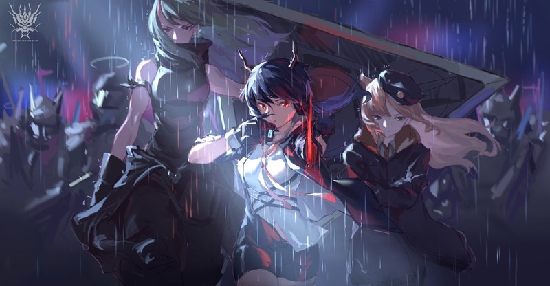 明日方舟女角色高清同人壁纸合集