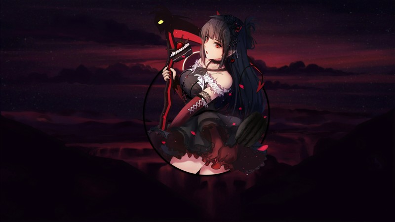 # 快看！画中画二次元少女壁纸合集