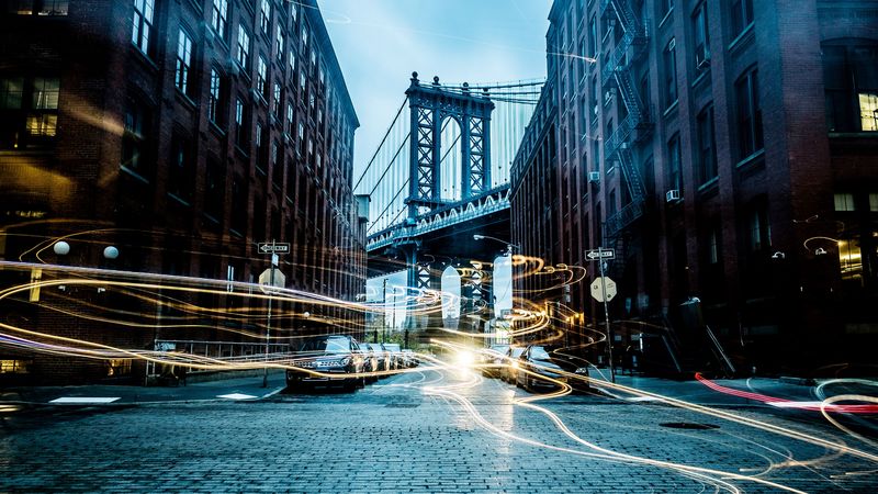 超带感的城市街景4K壁纸合集