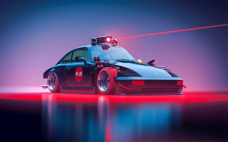 汽车渲染神作！艺术家Khyzyl Saleem的改装豪车壁纸合集