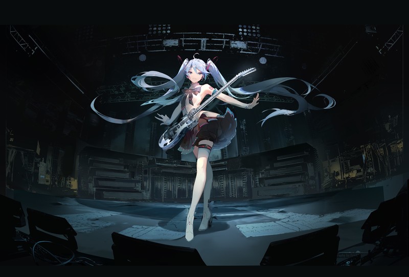 初音未来马尾壁纸合集
