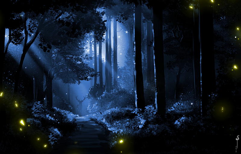 绝美暗夜氛围感壁纸合集