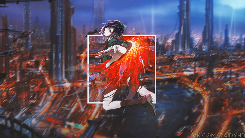 画风超绝！画中画动漫少女高清壁纸合集