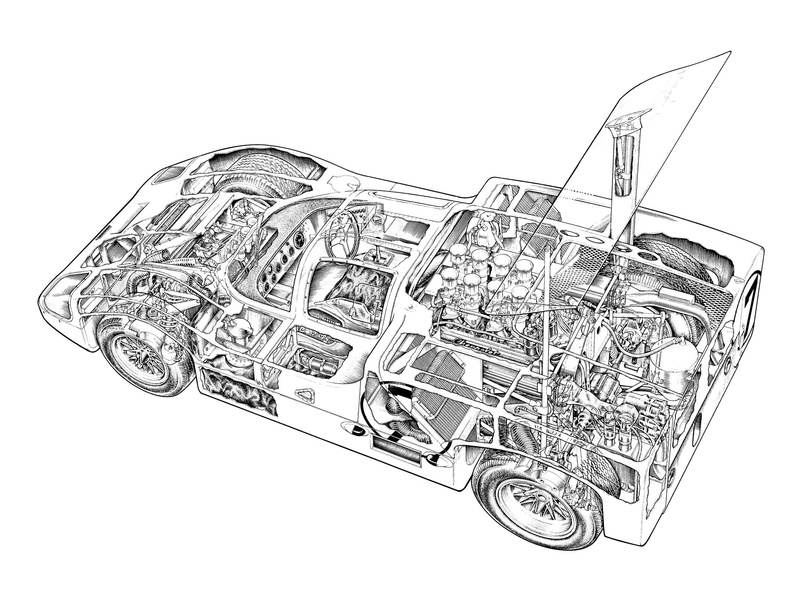 1967年经典赛车切割图壁纸合集来了