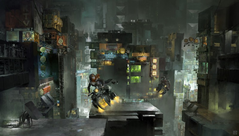 ArtStation科幻数字艺术壁纸合集，每帧都藏着赛博宇宙的浪漫