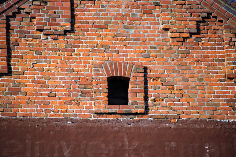 德国 Glückstadt 港口红砖墙高清壁纸