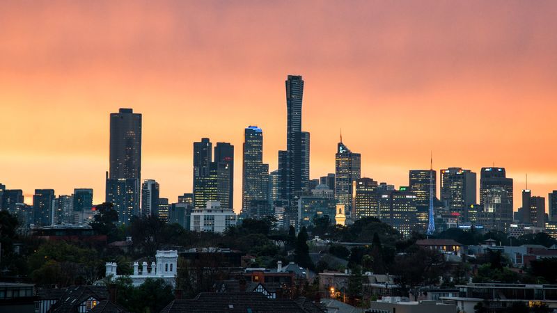 绝美摩天楼黄昏壁纸合集