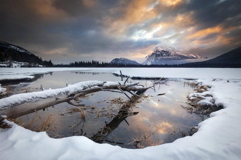 绝美冬日山水壁纸合集