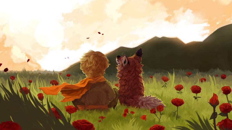 治愈系手绘童梦山水 4K高清壁纸合集