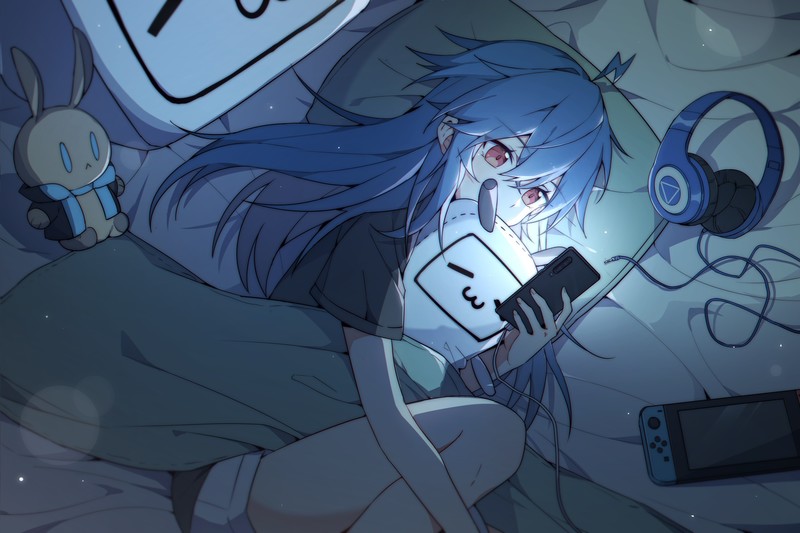 快看！B站2233娘搭配Switch的动漫壁纸太绝了