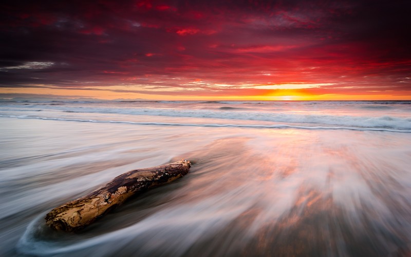 绝美日出海滩壁纸合集