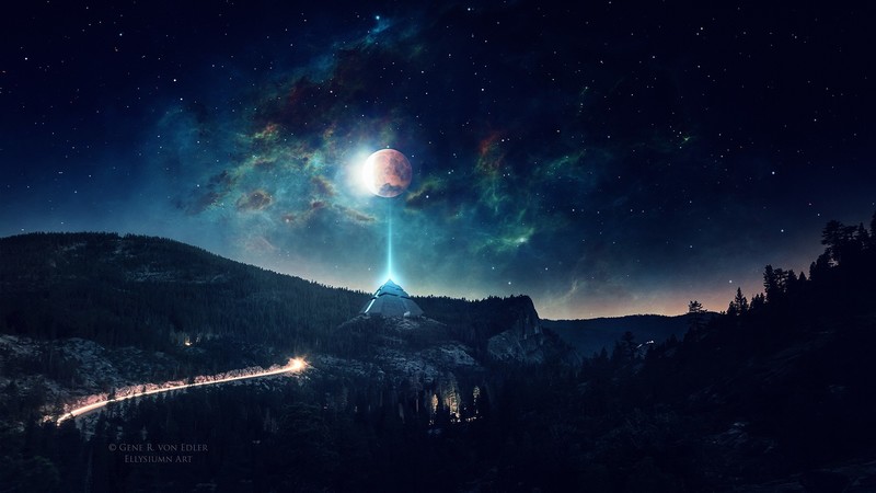 绝美宇宙夜景壁纸合集