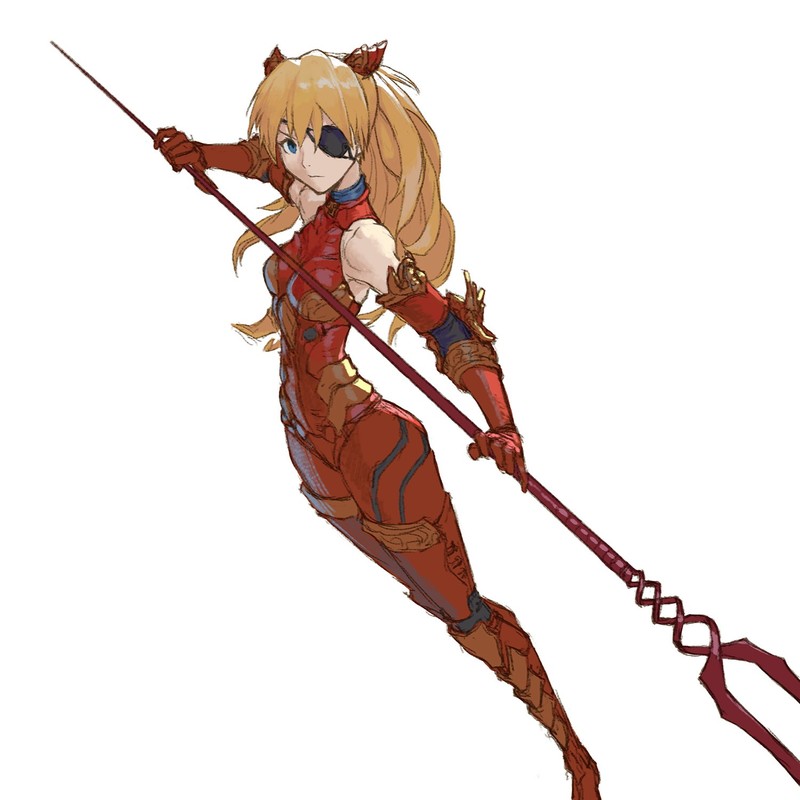 新世纪福音战士同人壁纸合集 明日香等角色造型太吸睛