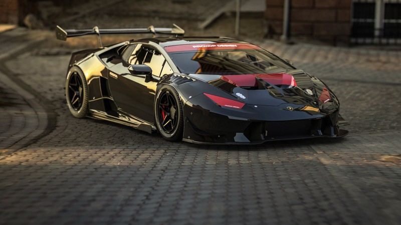 罗斯季斯拉夫·普罗科普镜头下的兰博基尼飓风高清壁纸