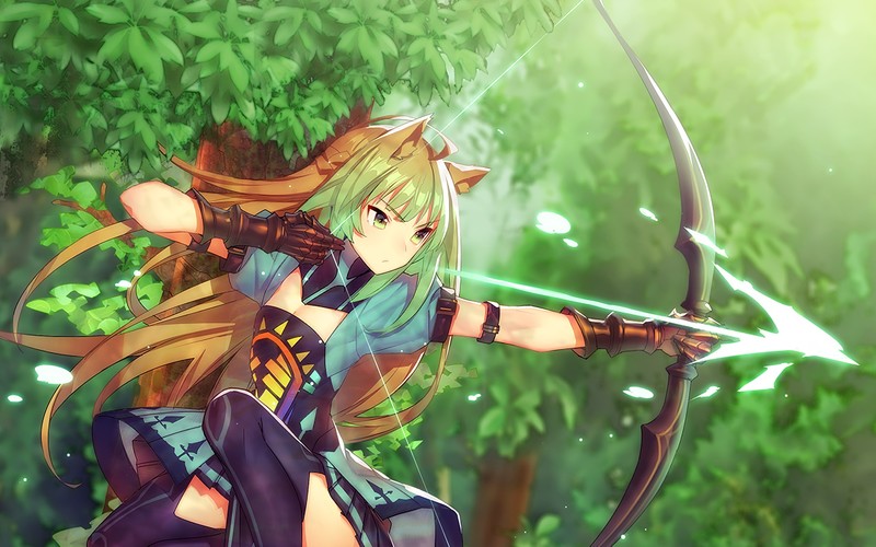 命运系列 红发弓兵美少女壁纸来了