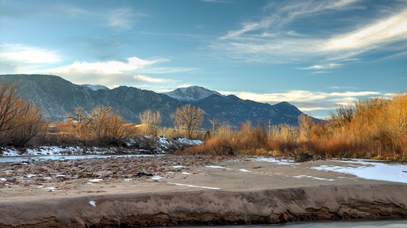 南非布莱德河峡谷绝美峰林自然壁纸