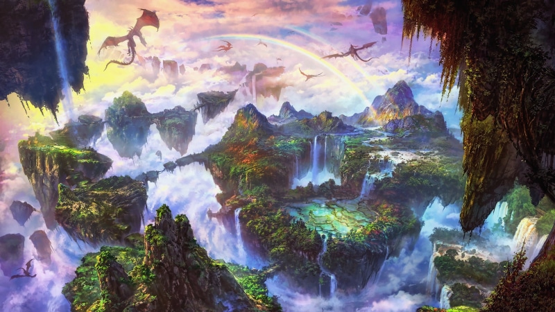 彩虹奇幻山水壁纸合集