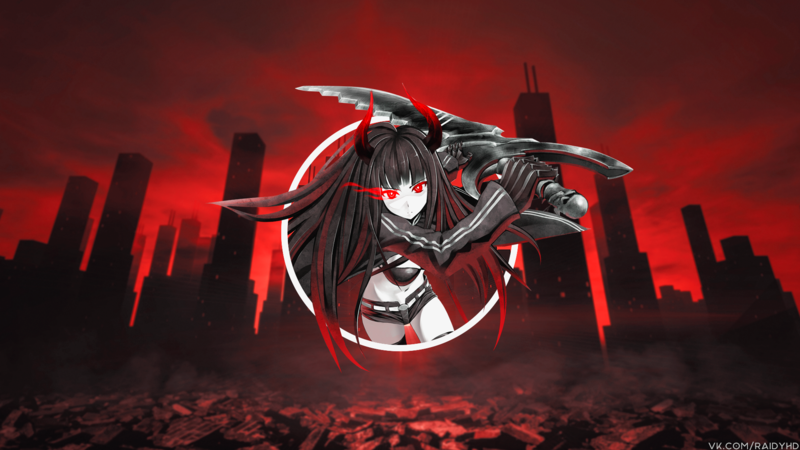 黑岩射手画中画壁纸合集