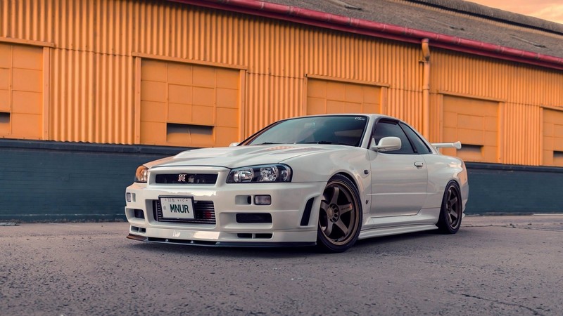 日产Skyline GT-R R34户外壁纸合集