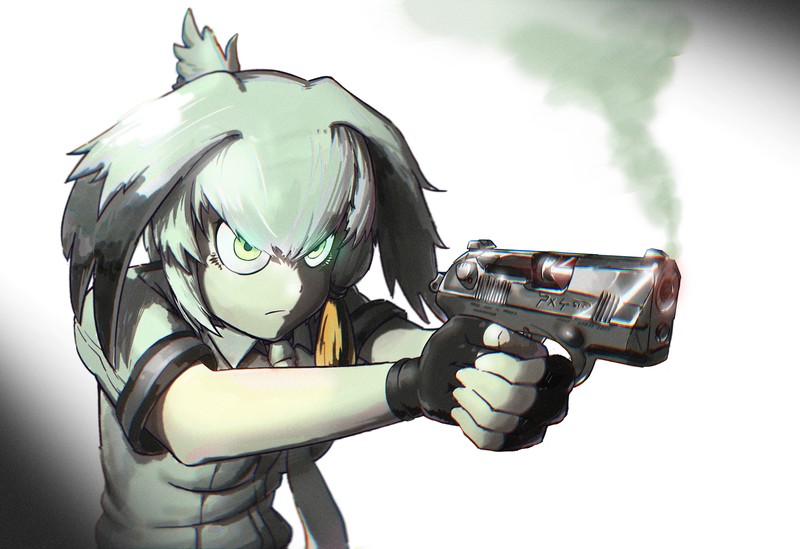 《兽娘动物园》鲸头鹳少女高清壁纸 还有超多萌娘壁纸等你抱走