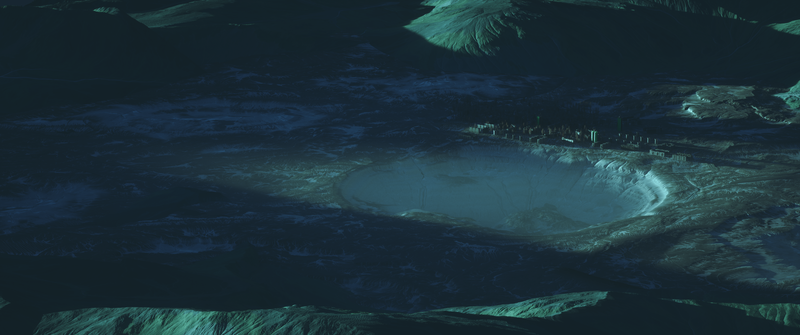 这组3D抽象城市迷雾壁纸太绝了