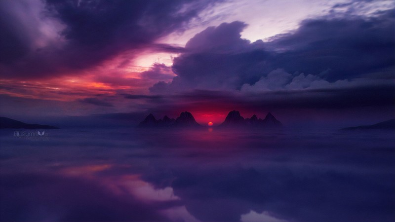 超绝的写实数字风景壁纸合集